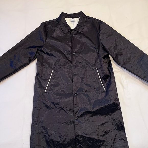 Nike Sportswear Essentials Long Coaches Jacket - Picture 1 of 13